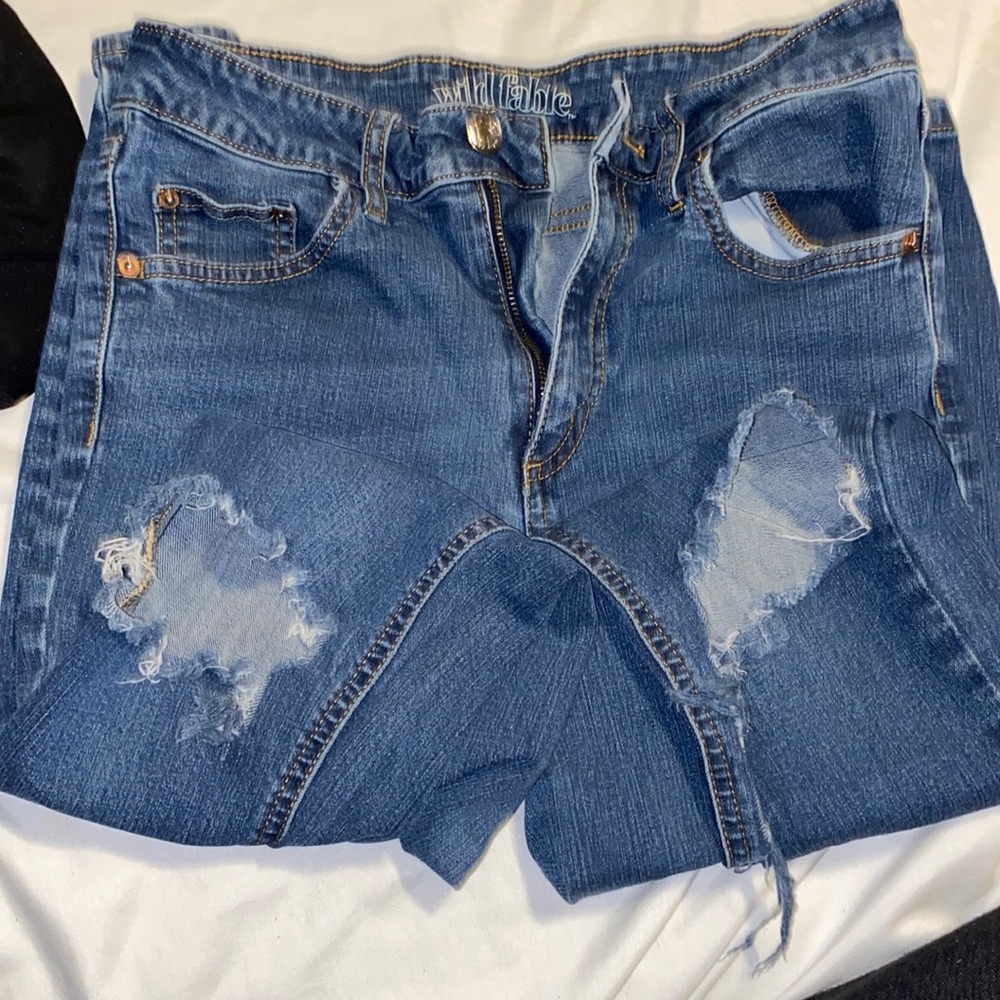 Ripped jeans